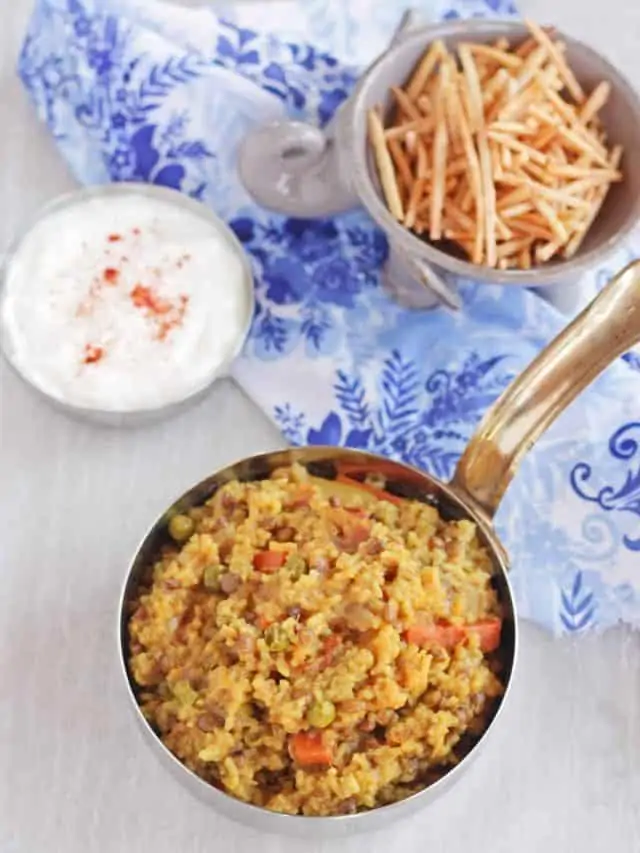 Instant Pot Vegetable Masala Khichdi