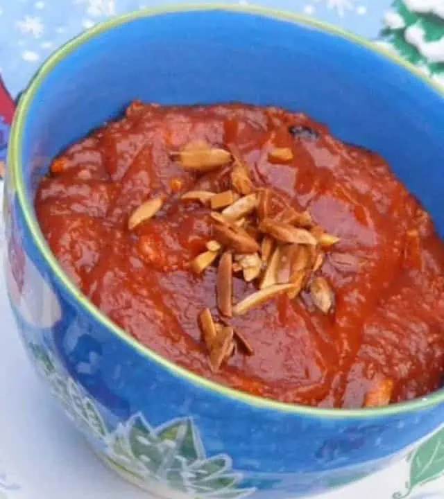 Asoka Halwa in a bowl - Featured Image