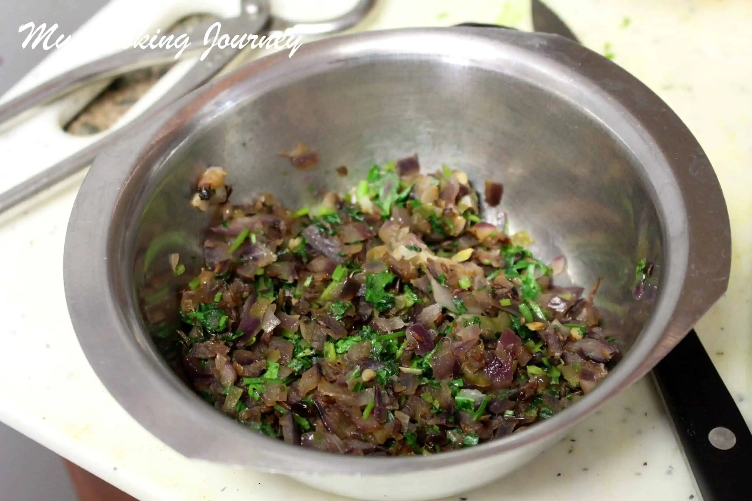 Sauteed onion mixture