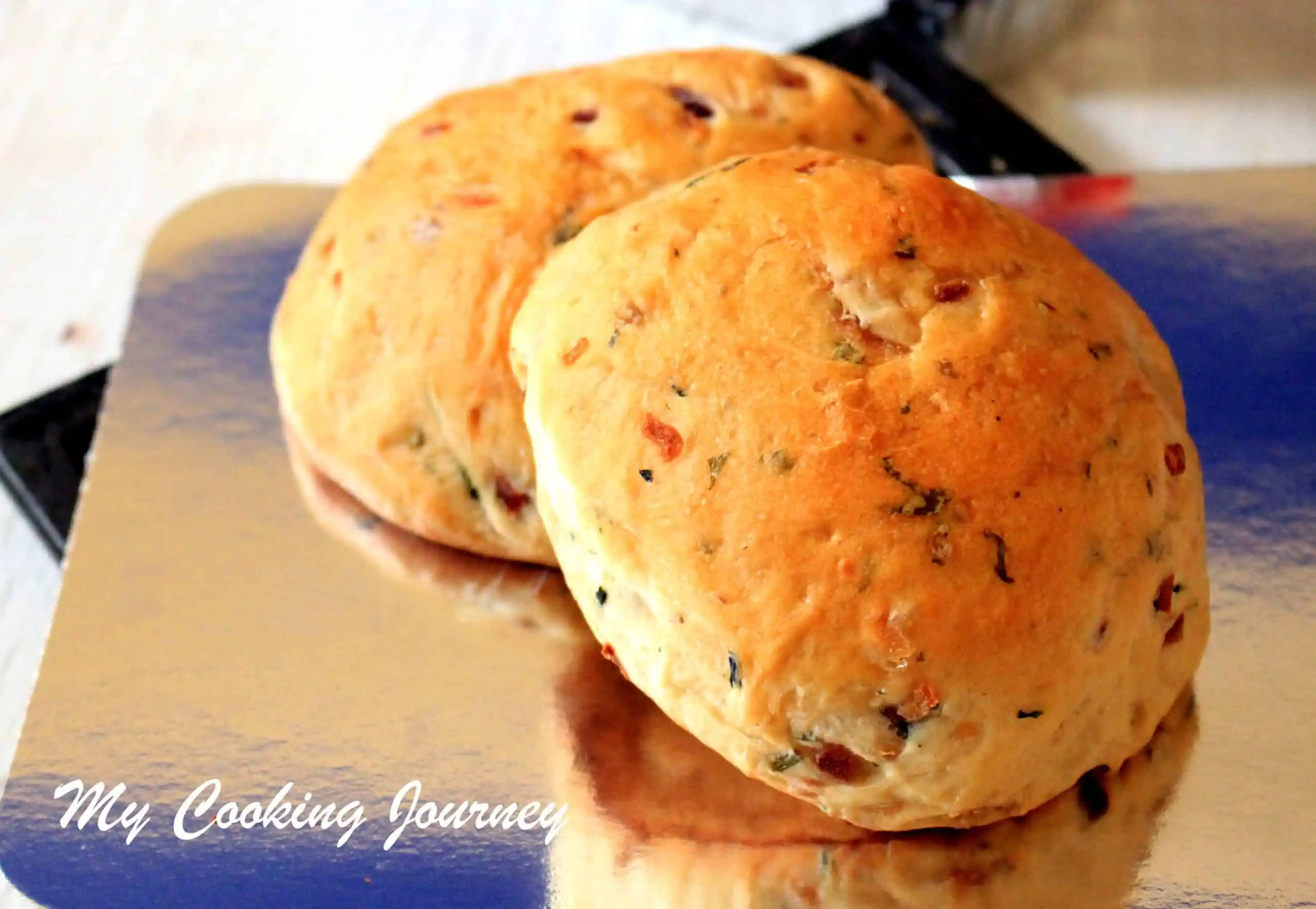 Two Savory Onion Buns