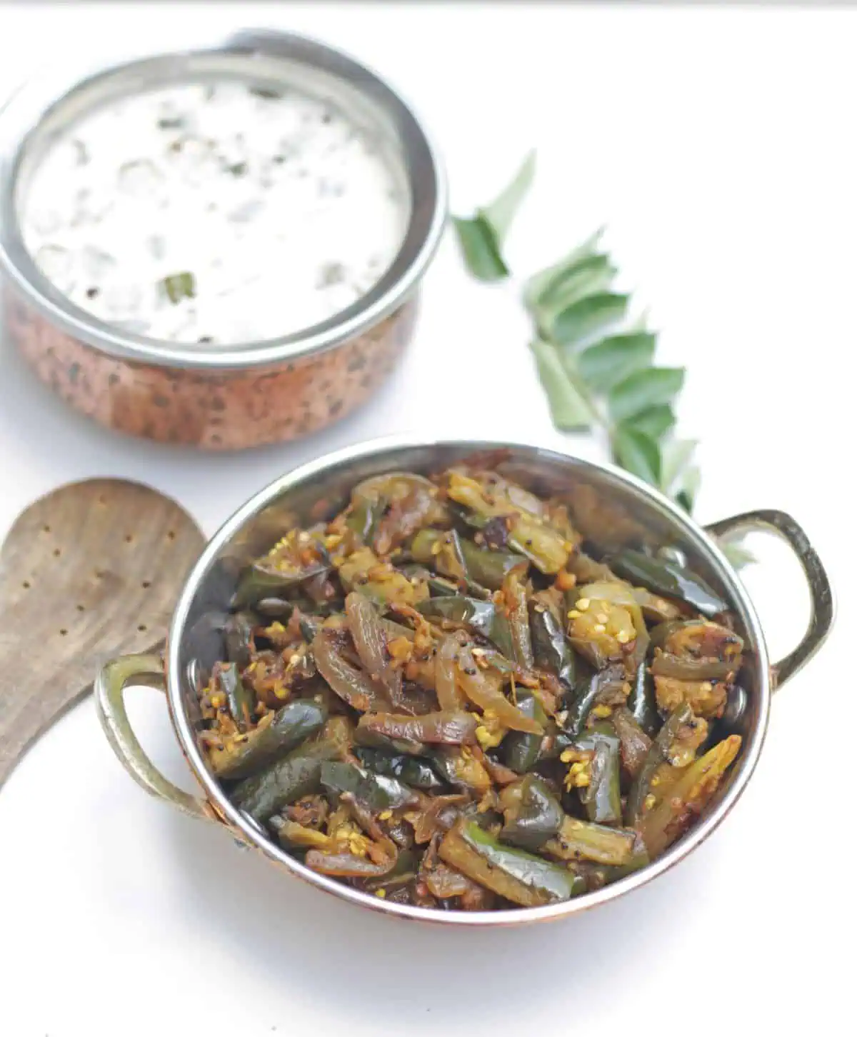 Brinjal stir fry