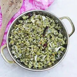 karamani/long beans poriyal