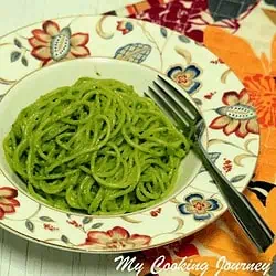 Pesto Alla Genovese in a plate/bowl - Feature Image