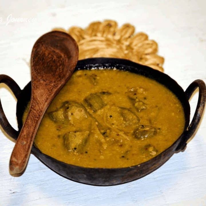 Tirunelveli Sambhar in a Kadai - Feature Image