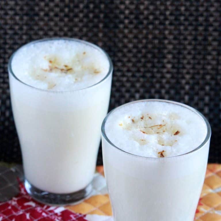 Lassi Patiala in two tall glasses - Feature Image