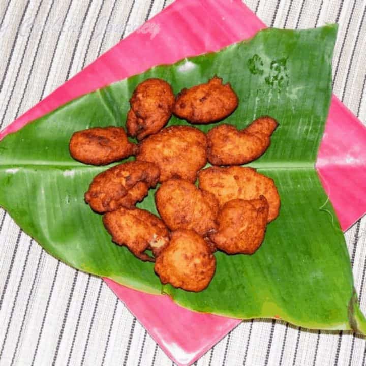 Koat Pitha from Tripura - Deep fried Rice flour fritters with Banana - Feature Image